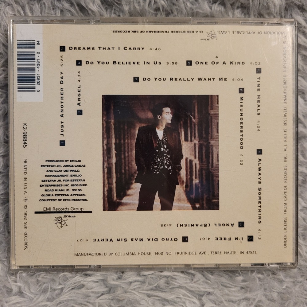 Jon Secada Jon Secada (CD, 1992) - Picture 3 of 3